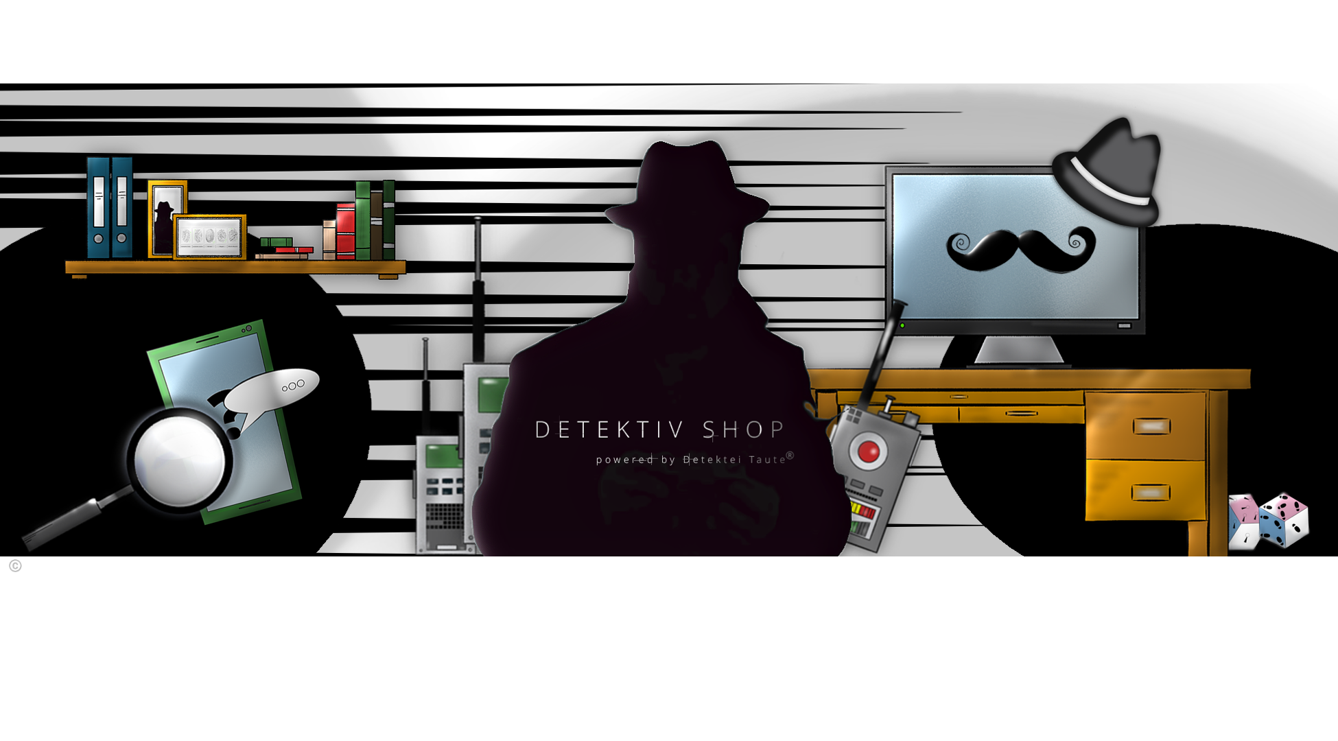 Detektiv Shop - Detektiv Deko und Zubehör - Detektiv Ideen - Vorlagen - Basteln - Detektei Taute - ®DanaZönnchen